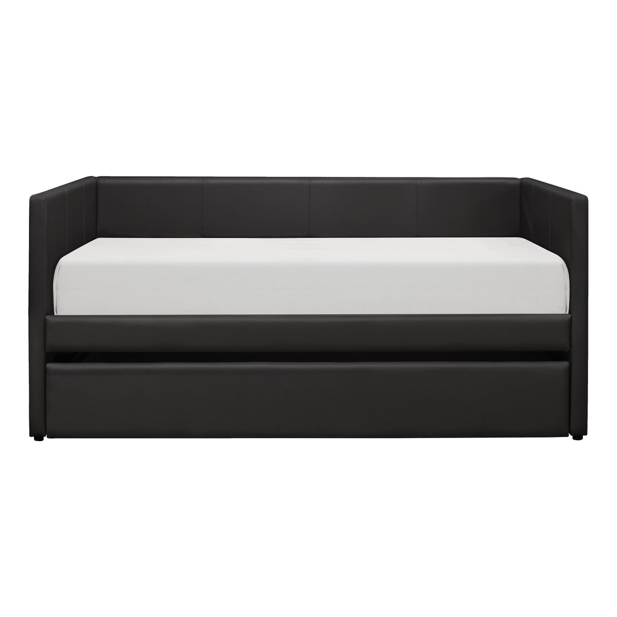 Adra Black Twin Daybed with Trundle from Homelegance - Luna Furniture