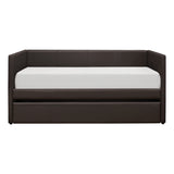 Adra Dark Brown Daybed with Trundle from Homelegance - Luna Furniture