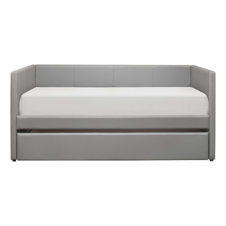 Roland Gray Daybed with Trundle from Homelegance - Luna Furniture