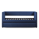 Therese Blue Daybed with Trundle from Homelegance - Luna Furniture