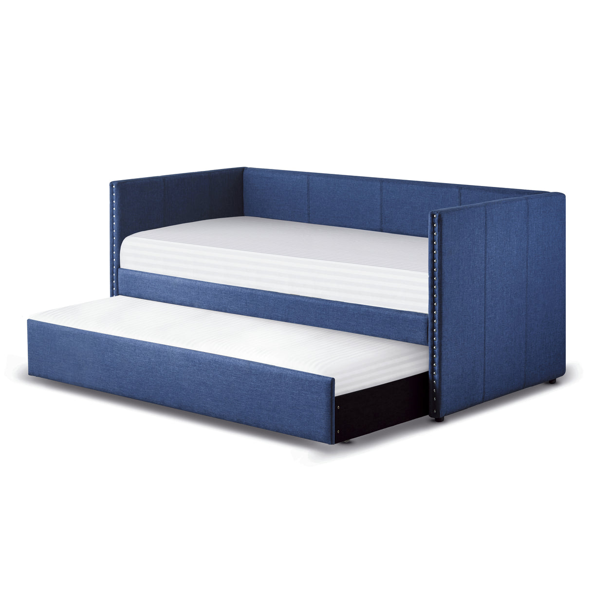 Therese Blue Daybed with Trundle from Homelegance - Luna Furniture