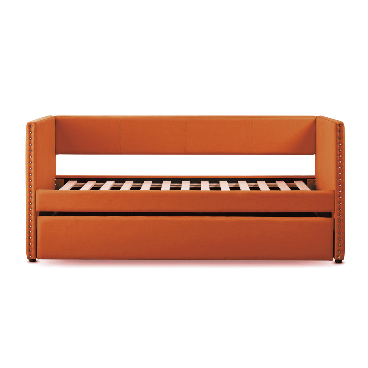 Therese Orange Daybed with Trundle from Homelegance - Luna Furniture