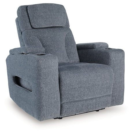 Studio Cave Steel Power Reclining Loveseat and Power Recliner from Ashley - Luna Furniture