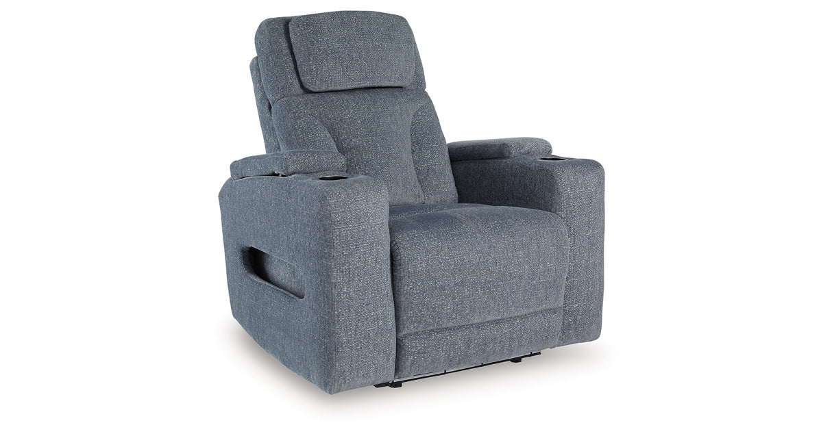 Studio Cave Steel Power Recliner from Ashley - Luna Furniture