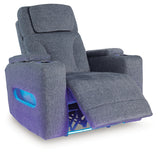 Studio Cave Steel Power Reclining Loveseat and Power Recliner from Ashley - Luna Furniture