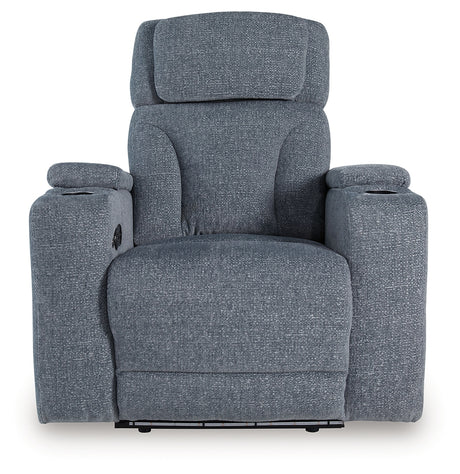Studio Cave Steel Power Reclining Loveseat and Power Recliner from Ashley - Luna Furniture