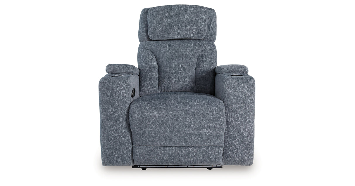 Studio Cave Steel Power Recliner from Ashley - Luna Furniture