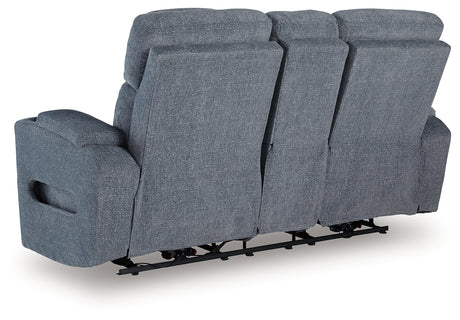 Studio Cave Steel Power Reclining Loveseat and Power Recliner from Ashley - Luna Furniture