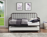 Constance Navy Blue Daybed With Lift-Up Trundle