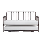 Constance Navy Blue Daybed With Lift-Up Trundle