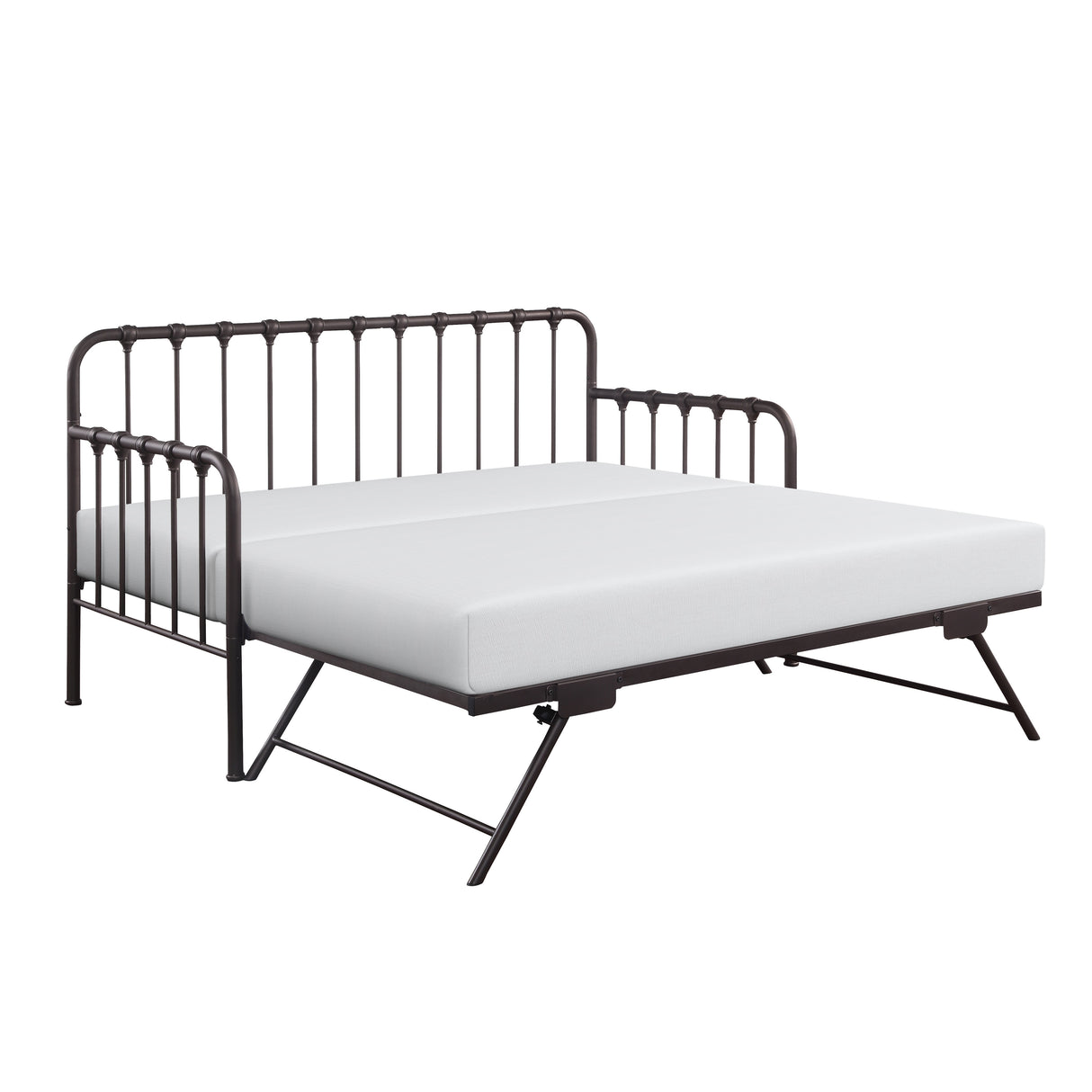 Constance Navy Blue Daybed With Lift-Up Trundle