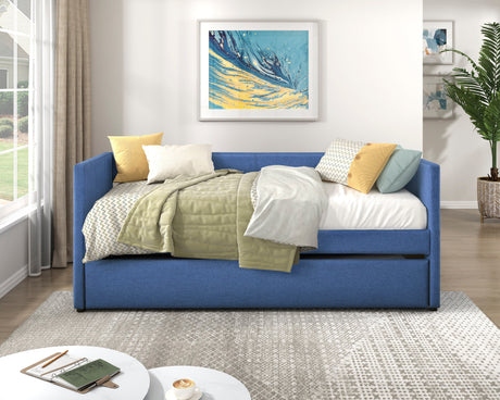 Trudy Beige Twin Daybed with Trundle from Homelegance - Luna Furniture