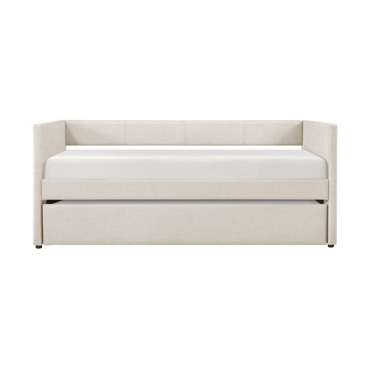 Trudy Beige Twin Daybed with Trundle from Homelegance - Luna Furniture