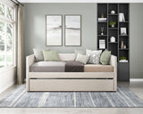 Trudy Beige Twin Daybed with Trundle from Homelegance - Luna Furniture