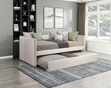 Trudy Beige Twin Daybed with Trundle from Homelegance - Luna Furniture