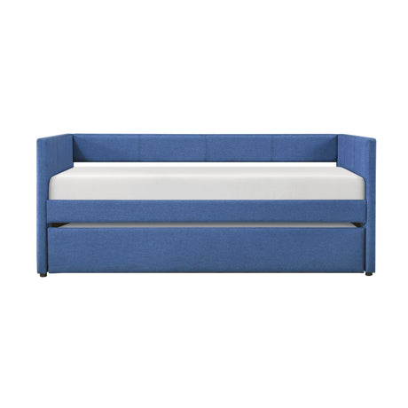 Trudy Blue Twin Daybed with Trundle from Homelegance - Luna Furniture
