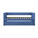 Trudy Blue Twin Daybed with Trundle from Homelegance - Luna Furniture