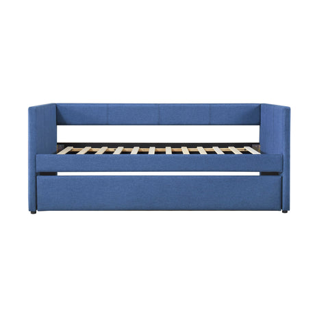 Trudy Blue Twin Daybed with Trundle from Homelegance - Luna Furniture