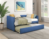 Trudy Blue Twin Daybed with Trundle from Homelegance - Luna Furniture