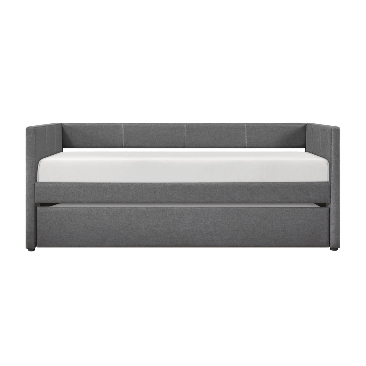 Trudy Dark Gray Twin Daybed with Trundle from Homelegance - Luna Furniture