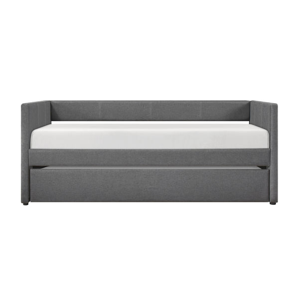 Trudy Dark Gray Twin Daybed with Trundle