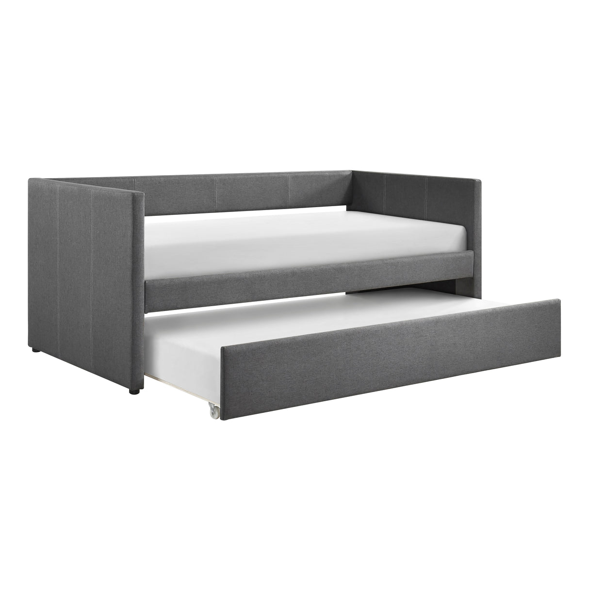 Trudy Dark Gray Twin Daybed with Trundle from Homelegance - Luna Furniture