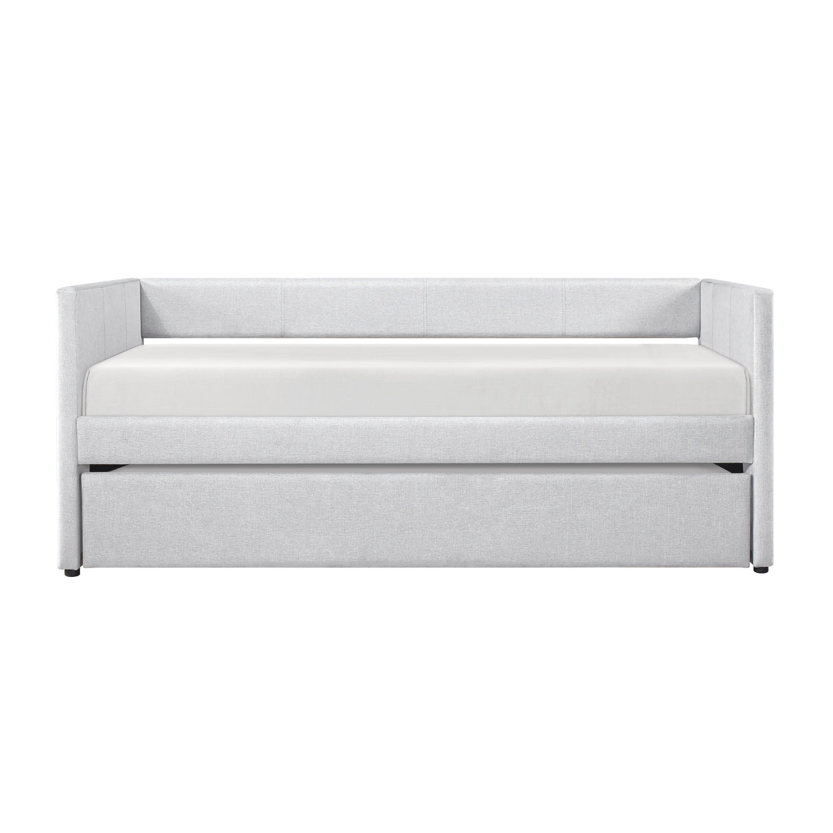 Trudy Gray Twin Daybed with Trundle from Homelegance - Luna Furniture