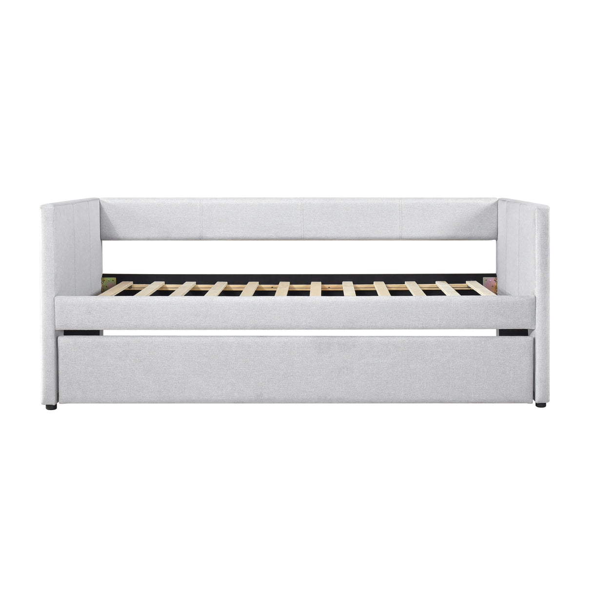 Trudy Gray Twin Daybed with Trundle from Homelegance - Luna Furniture