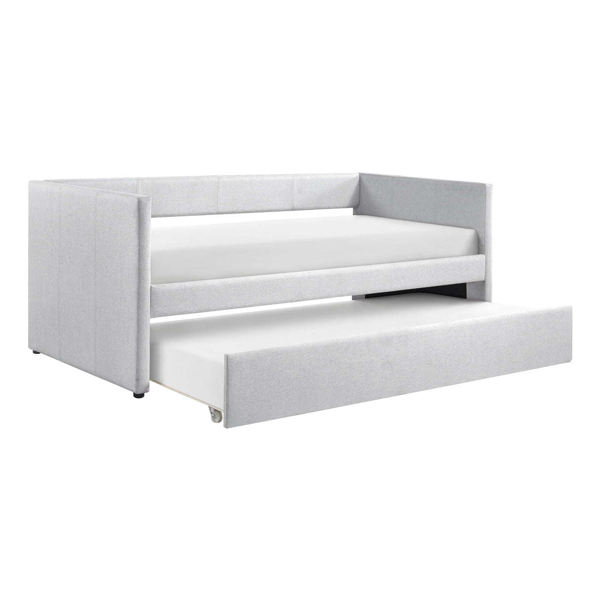 Trudy Gray Twin Daybed with Trundle from Homelegance - Luna Furniture