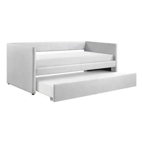Trudy Gray Twin Daybed with Trundle from Homelegance - Luna Furniture