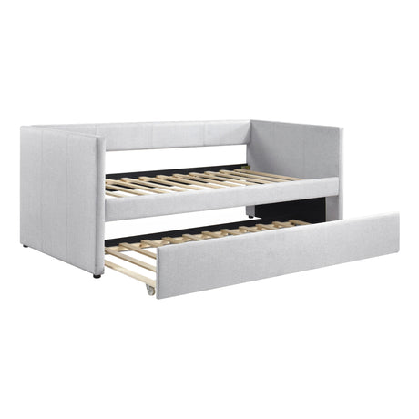Trudy Gray Twin Daybed with Trundle from Homelegance - Luna Furniture