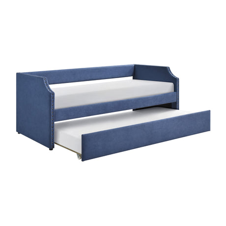 Shiloh Blue Twin Daybed with Trundle from Homelegance - Luna Furniture