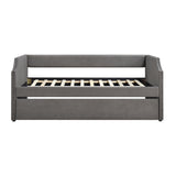 Shiloh Dark Gray Twin Daybed with Trundle from Homelegance - Luna Furniture