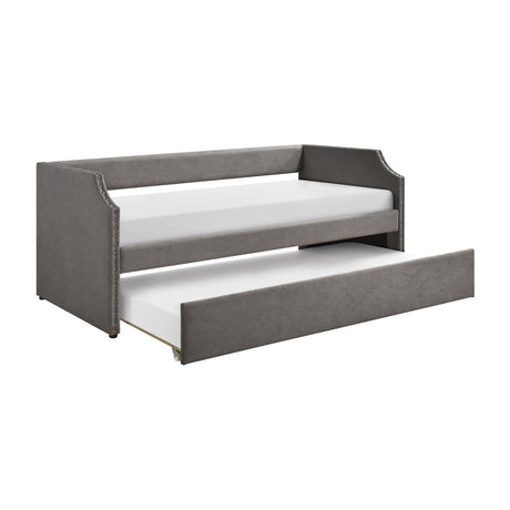 Shiloh Dark Gray Twin Daybed with Trundle from Homelegance - Luna Furniture