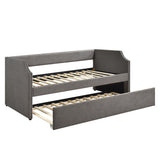 Shiloh Dark Gray Twin Daybed with Trundle from Homelegance - Luna Furniture