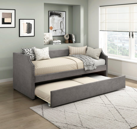 Shiloh Dark Gray Twin Daybed with Trundle from Homelegance - Luna Furniture