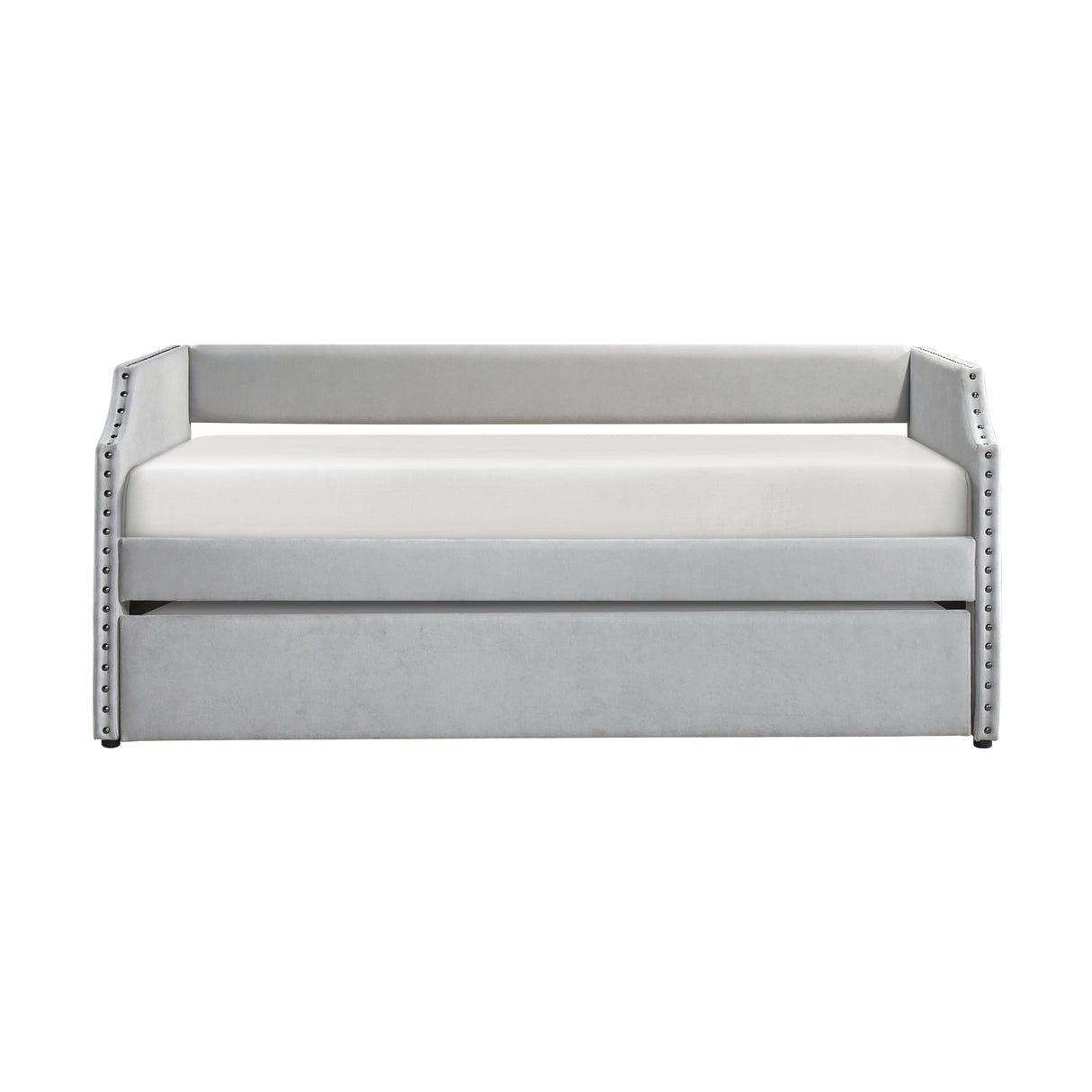 Shiloh Light Gray Twin Daybed with Trundle from Homelegance - Luna Furniture