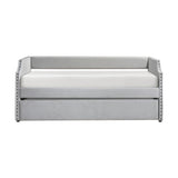Shiloh Light Gray Twin Daybed with Trundle from Homelegance - Luna Furniture