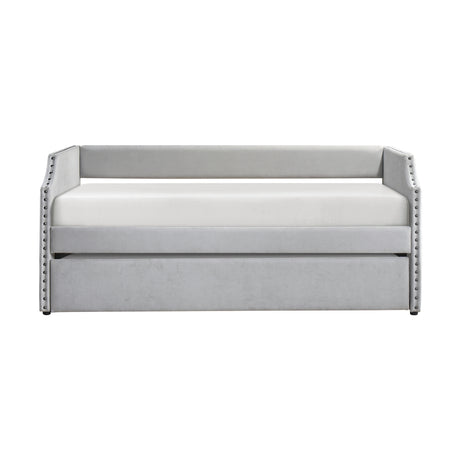 Shiloh Light Gray Twin Daybed with Trundle from Homelegance - Luna Furniture