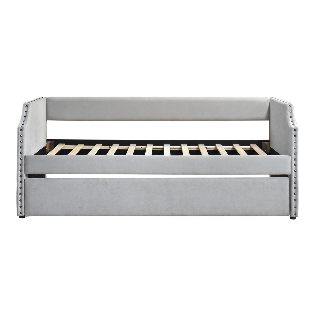 Shiloh Light Gray Twin Daybed with Trundle from Homelegance - Luna Furniture