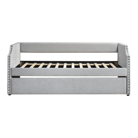 Shiloh Light Gray Twin Daybed with Trundle from Homelegance - Luna Furniture