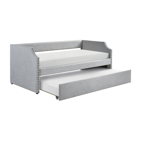 Shiloh Light Gray Twin Daybed with Trundle from Homelegance - Luna Furniture