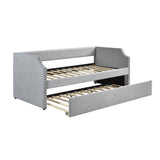 Shiloh Light Gray Twin Daybed with Trundle from Homelegance - Luna Furniture