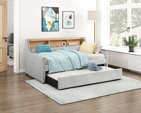 Wexley Taupe Bench from Homelegance - Luna Furniture