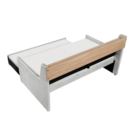 Wexley Taupe Bench from Homelegance - Luna Furniture