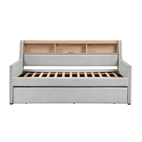 Wexley Taupe Bench from Homelegance - Luna Furniture