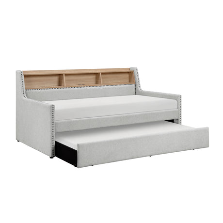 Wexley Taupe Bench from Homelegance - Luna Furniture