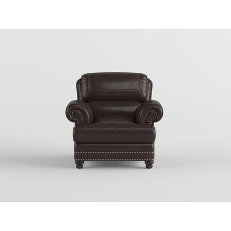 Milford Brown Chair from Homelegance - Luna Furniture