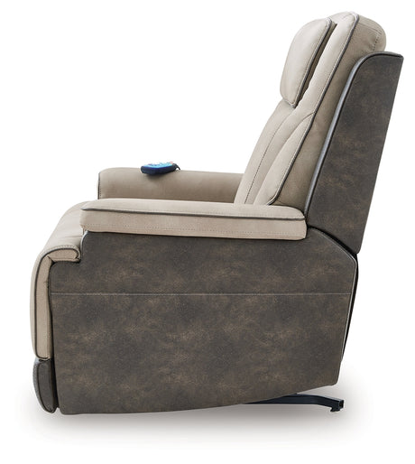 4Z-Peaceful Pause Sand Power Lift Recliner from Ashley - Luna Furniture