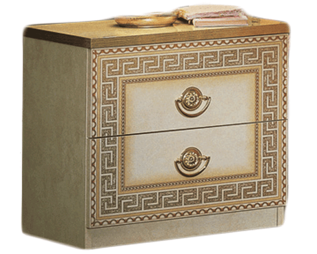 Aida Nightstand Ivory from ESF Furniture - Luna Furniture